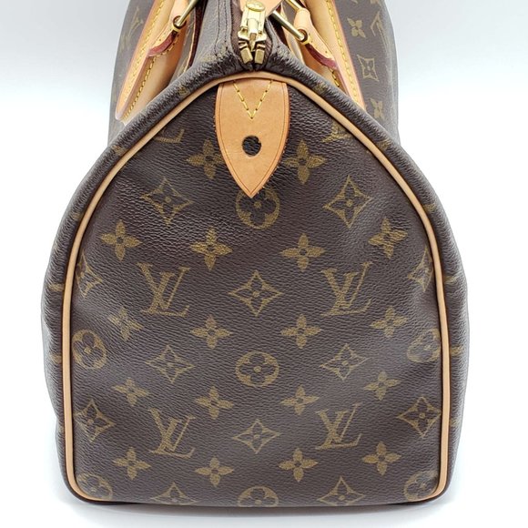 100% Authentic Louis Vuitton Speedy 35 Monogram Boston Hand Bag - Picture 3 of 16